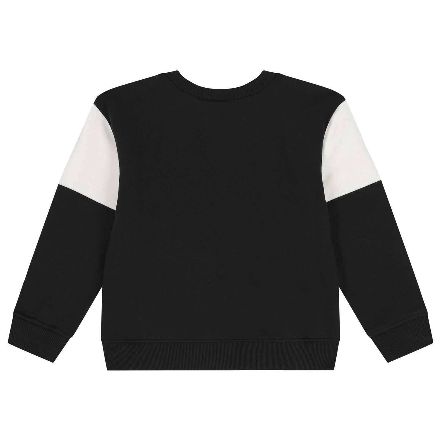 Boys Black & Ivory Logo Tracksuit, 1, hi-res