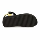 Girls Pink & Yellow Logo Sandals, 1, hi-res