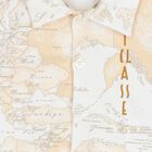 White & Beige Geo Map Babygrow Gift Set, 1, hi-res