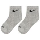 White, Grey & Black Logo Socks ( 6-Pack ), 1, hi-res