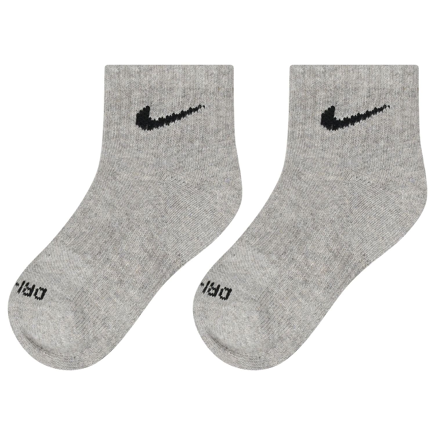 White, Grey & Black Logo Socks ( 6-Pack ), 1, hi-res