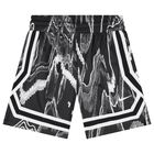 Boys Black & White Logo Dri-FIT Shorts, 1, hi-res