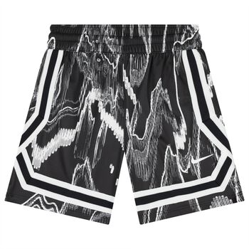 Boys Black & White Logo Dri-FIT Shorts
