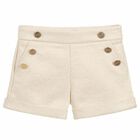 Girls Gold Shorts, 1, hi-res