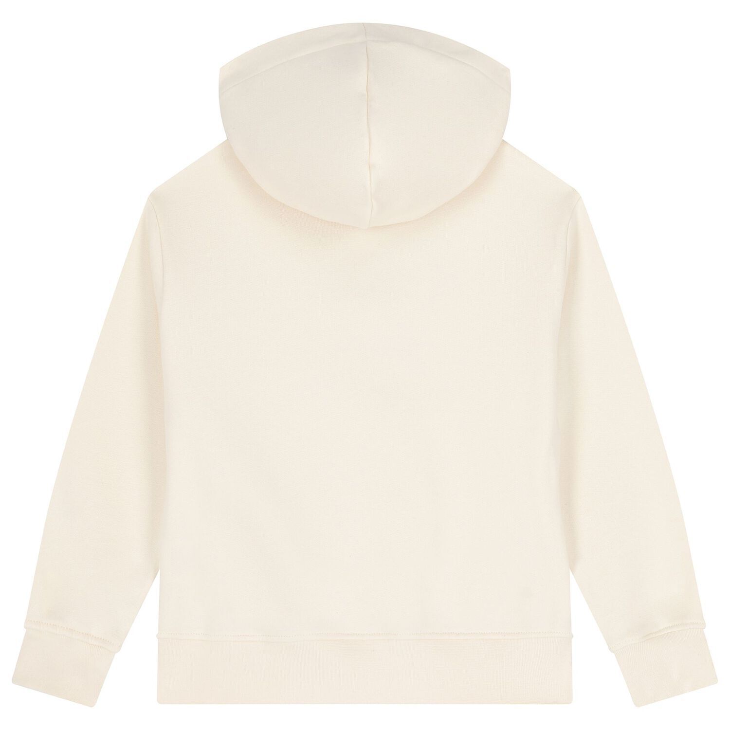 Ivory Logo Hooded Top, 1, hi-res