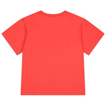 Girls Red Logo T-Shirt