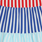 Girls Red, White & Blue Striped Dress, 1, hi-res