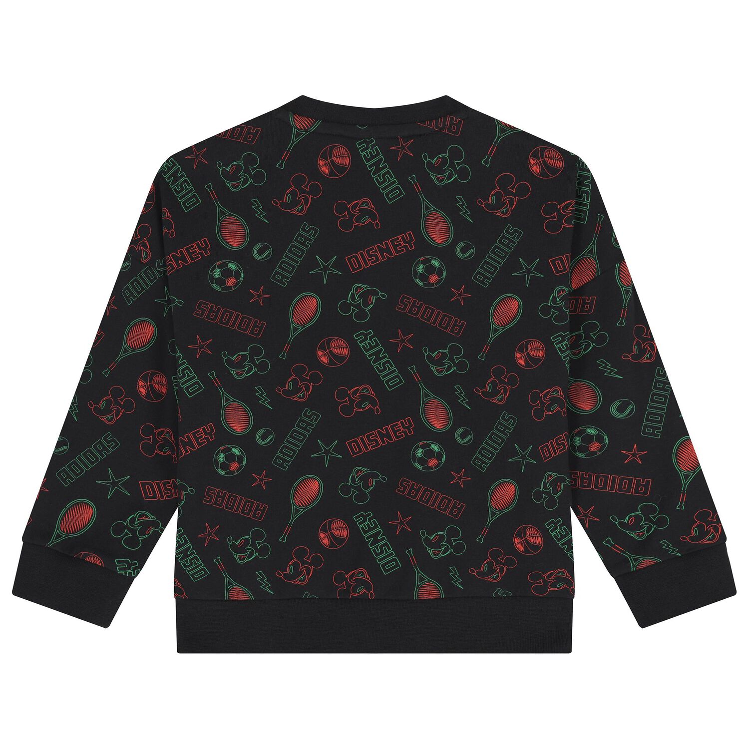 Younger Black Disney Logo Tracksuit, 1, hi-res