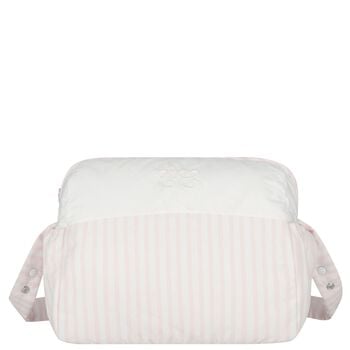White & Pink Garda Baby Changing Bag Set ( 37CM )