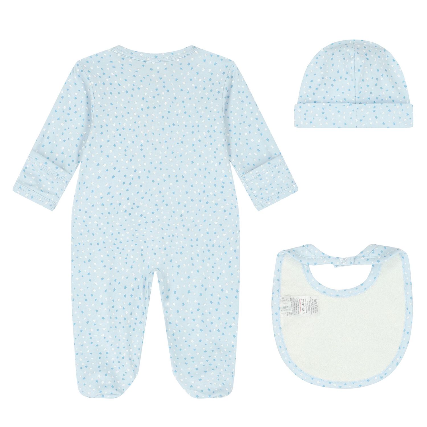 Baby Boys Blue Star Babygrow Gift Set, 1, hi-res image number null