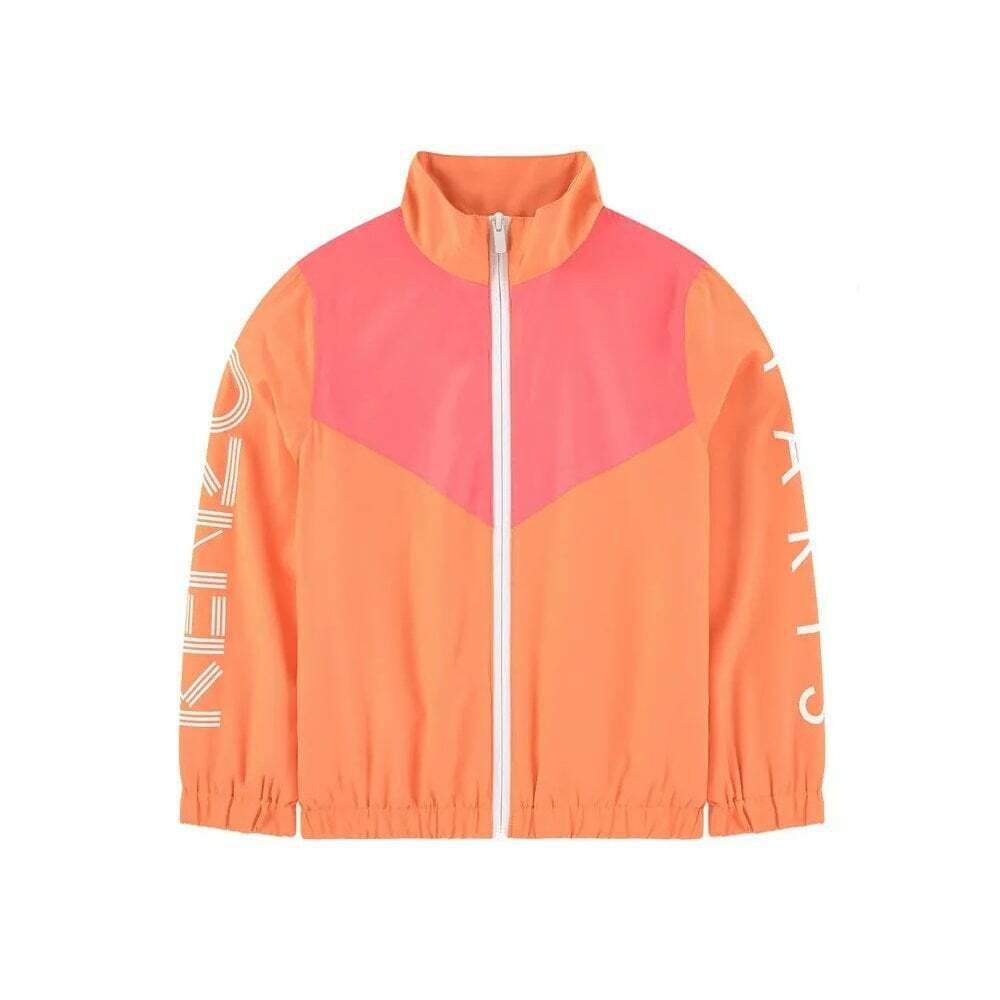 Orange shop pink jacket