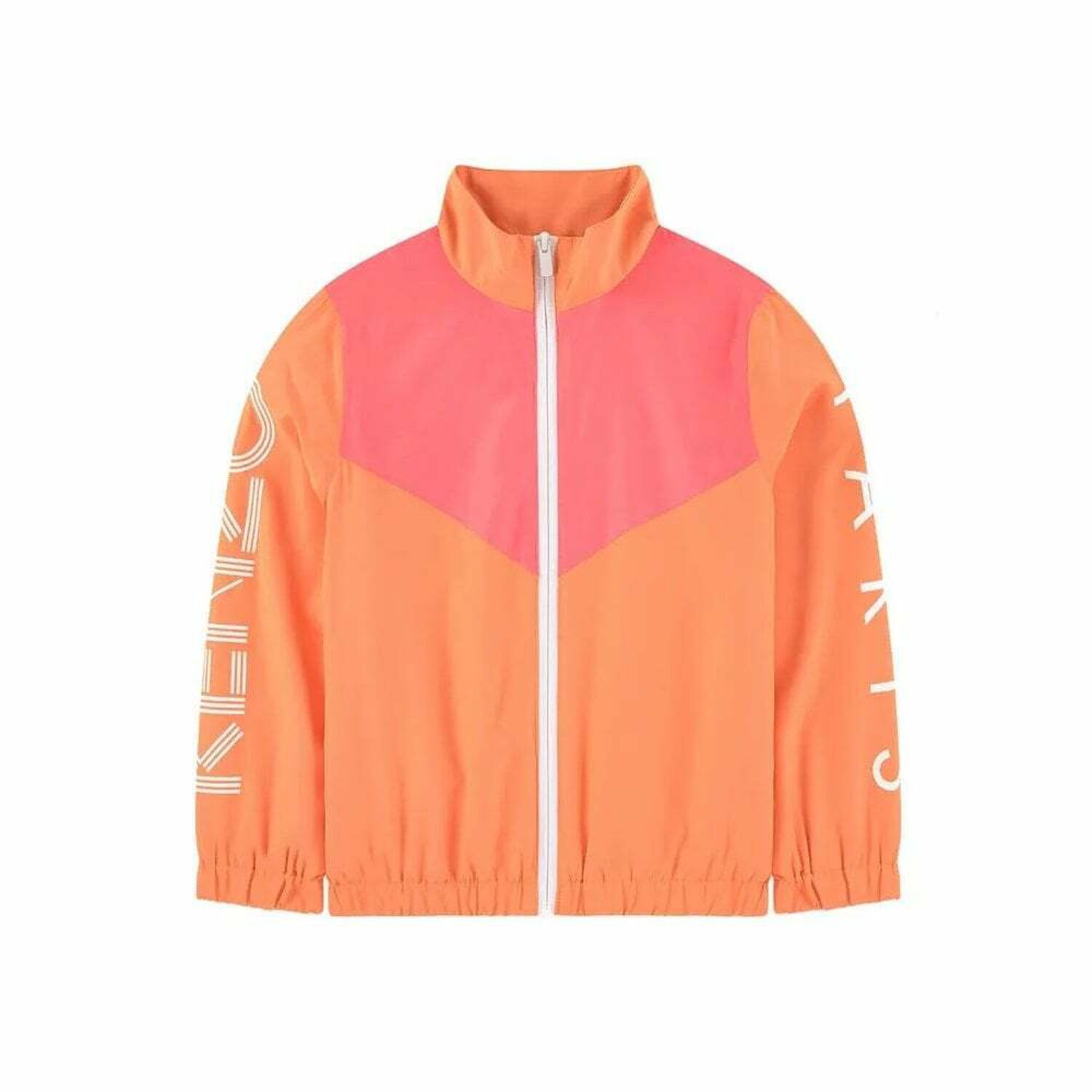 Girls Neon Pink & Orange Jacket, 1, hi-res