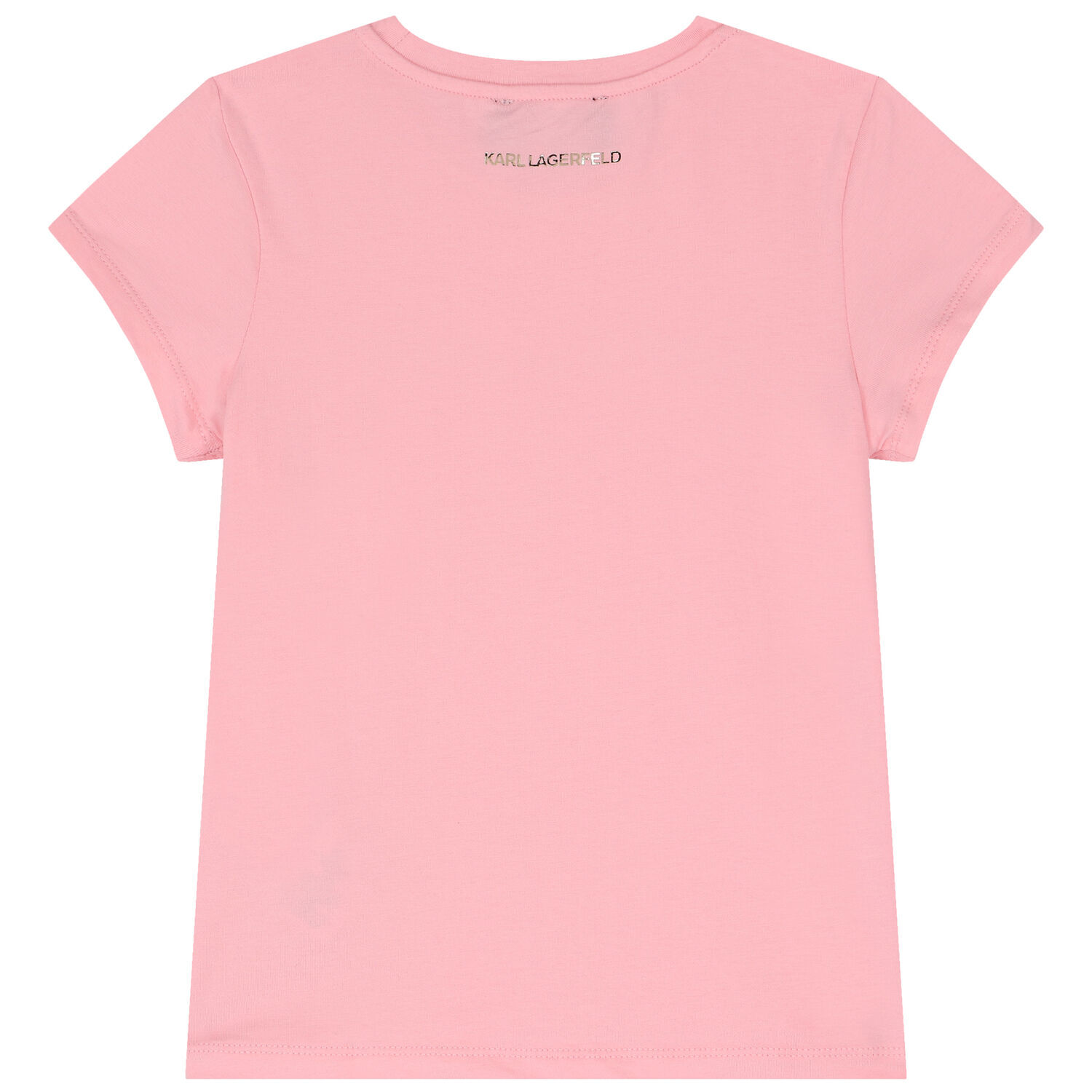 Girls Pink Logo T-Shirt, 3, hi-res