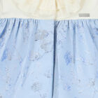 Girls Ivory & Blue Dandelion Dress, 1, hi-res