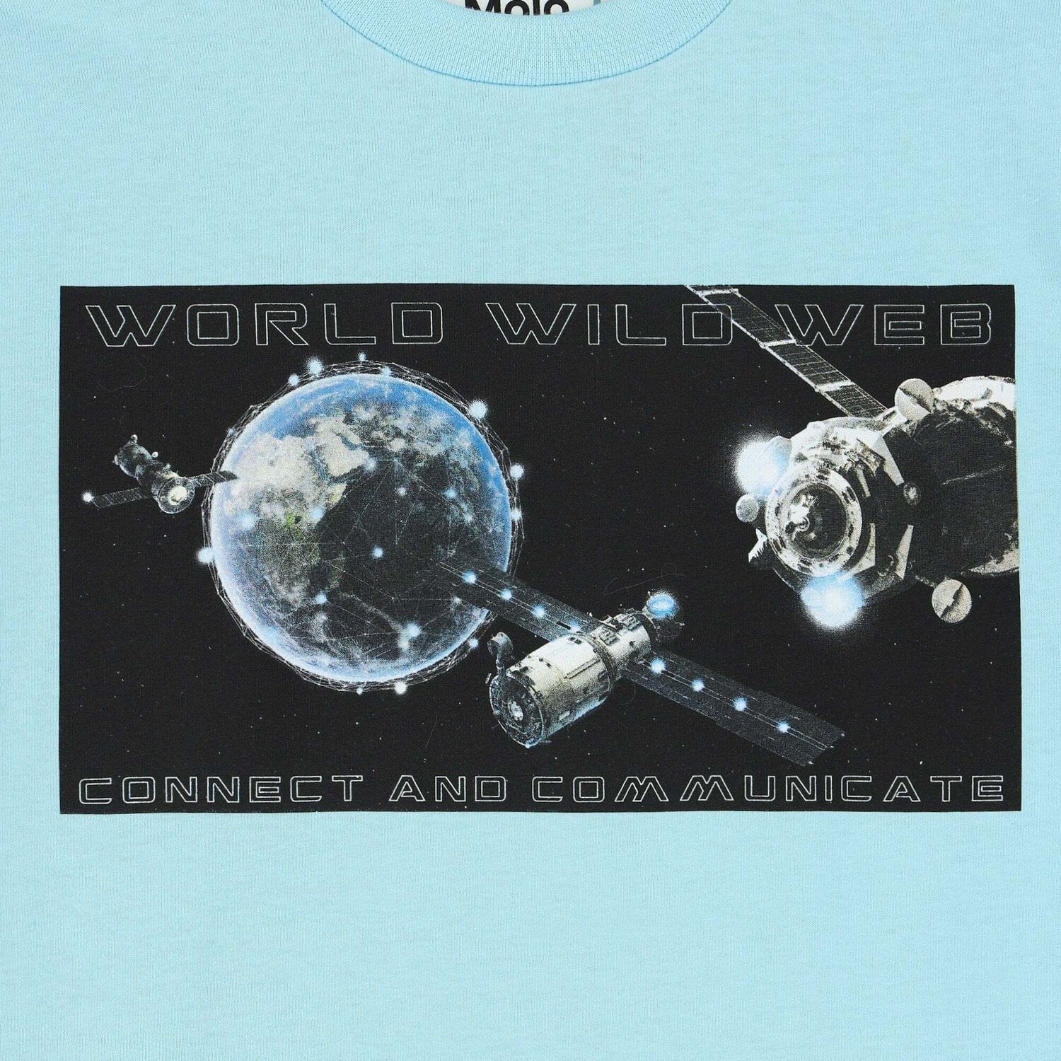 Boys Blue Graphic T-Shirt, 3, hi-res