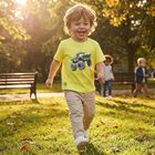 Younger Boys Beige Chino Trousers, 1, hi-res