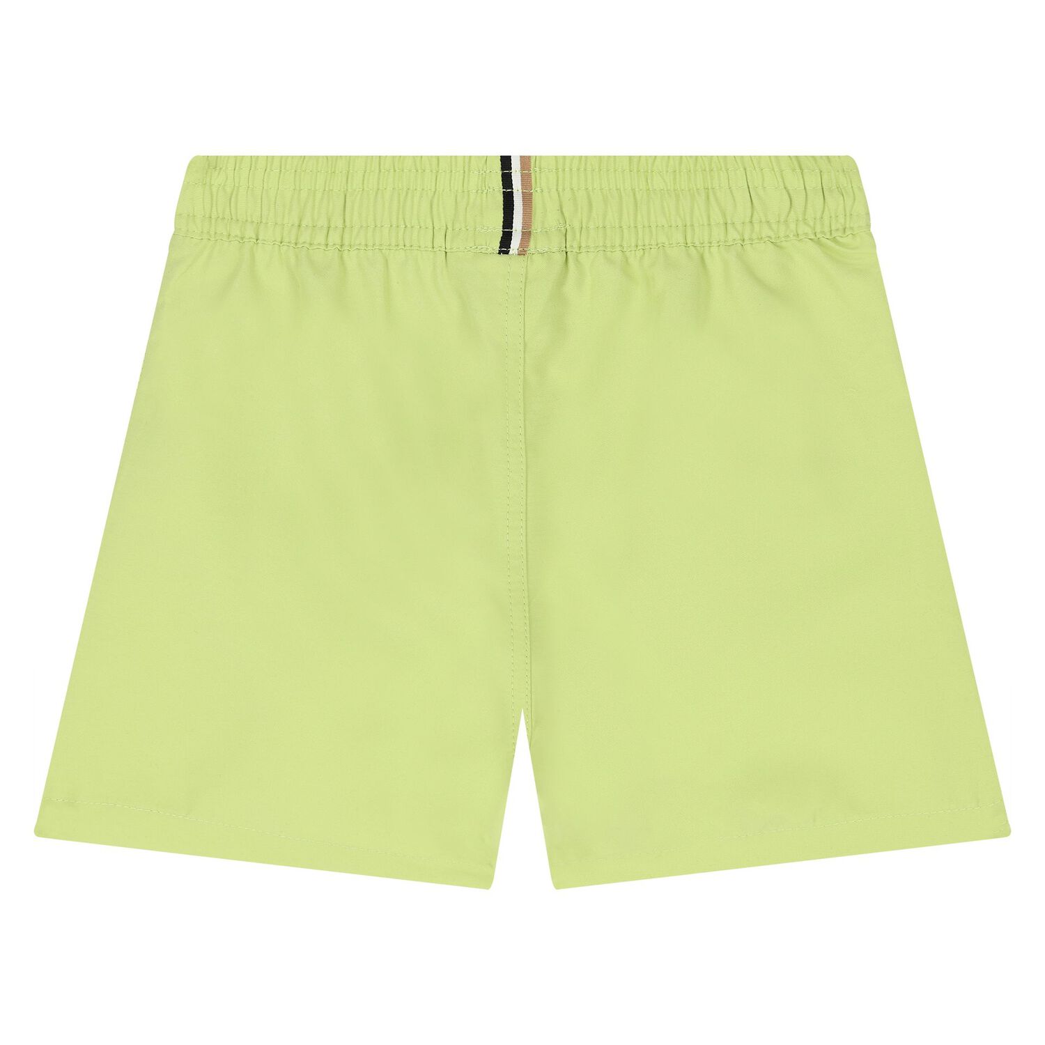 Younger Boys Green Logo Swim Shorts, 2, hi-res image number null