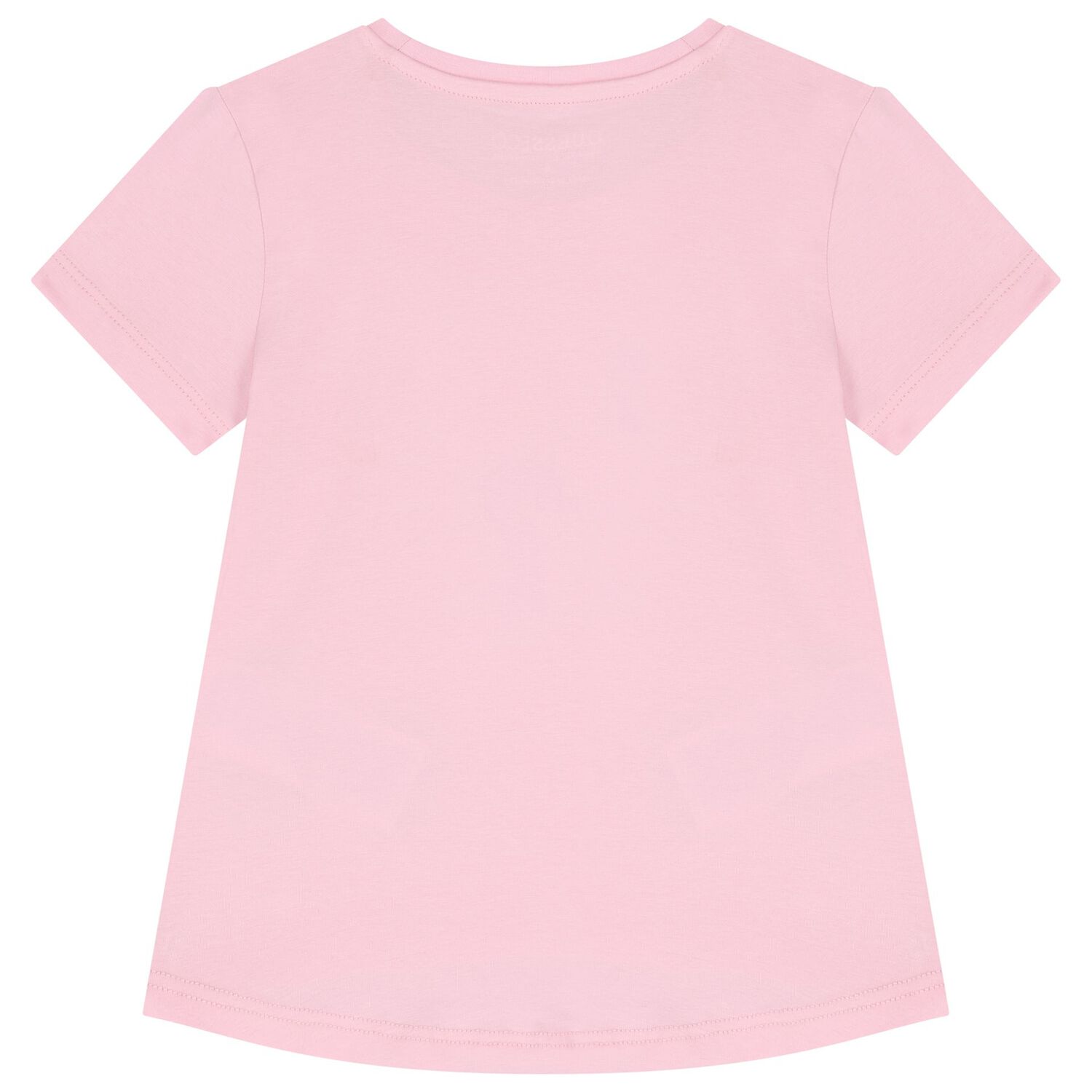 Girls Pink Logo T-Shirt, 2, hi-res image number null