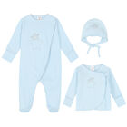 Baby Boys Blue Gift Set, 1, hi-res