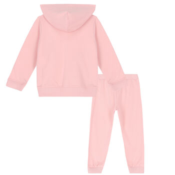 Pink Teddy Logo Tracksuit