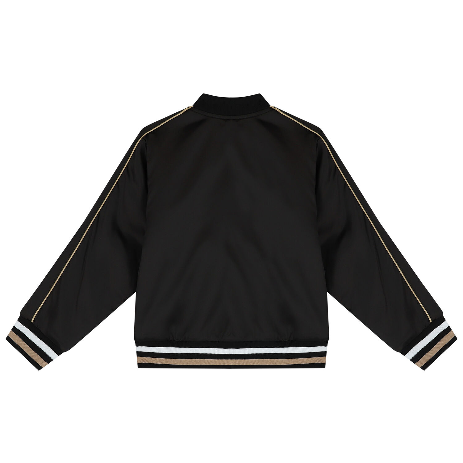 Boys Black & White Reversible Zip Up Top, 1, hi-res image number null