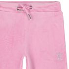Girls Pink Diamant&eacute; Logo Leggings, 1, hi-res