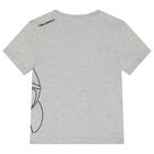 Boys Grey Logo T-Shirt, 1, hi-res