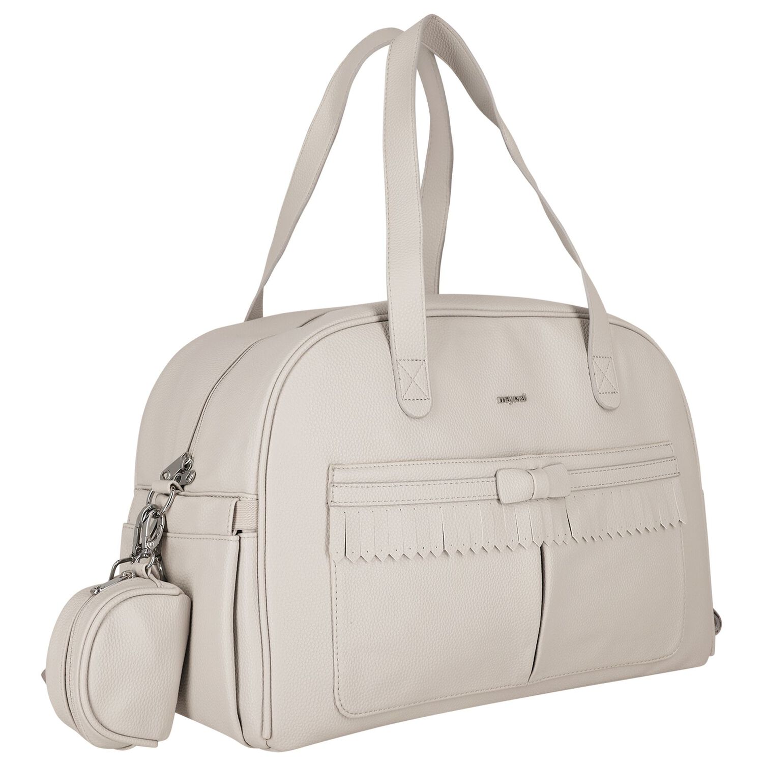 Beige Baby Changing Bag, 1, hi-res