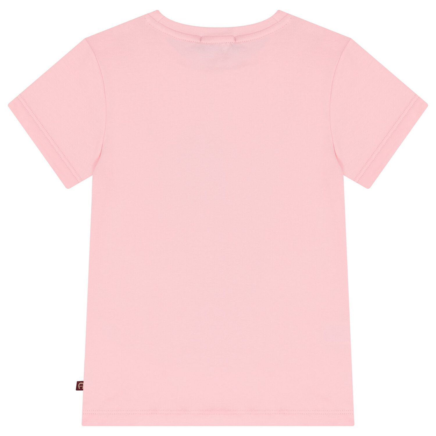 Girls Pink Bag Logo T-Shirt, 2, hi-res image number null