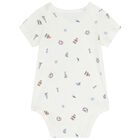 Ivory Polo Bear Bodysuits ( 2 Pack ) , 1, hi-res