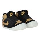 Black & Gold Air Jordan 1 Crib Bootie, 1, hi-res
