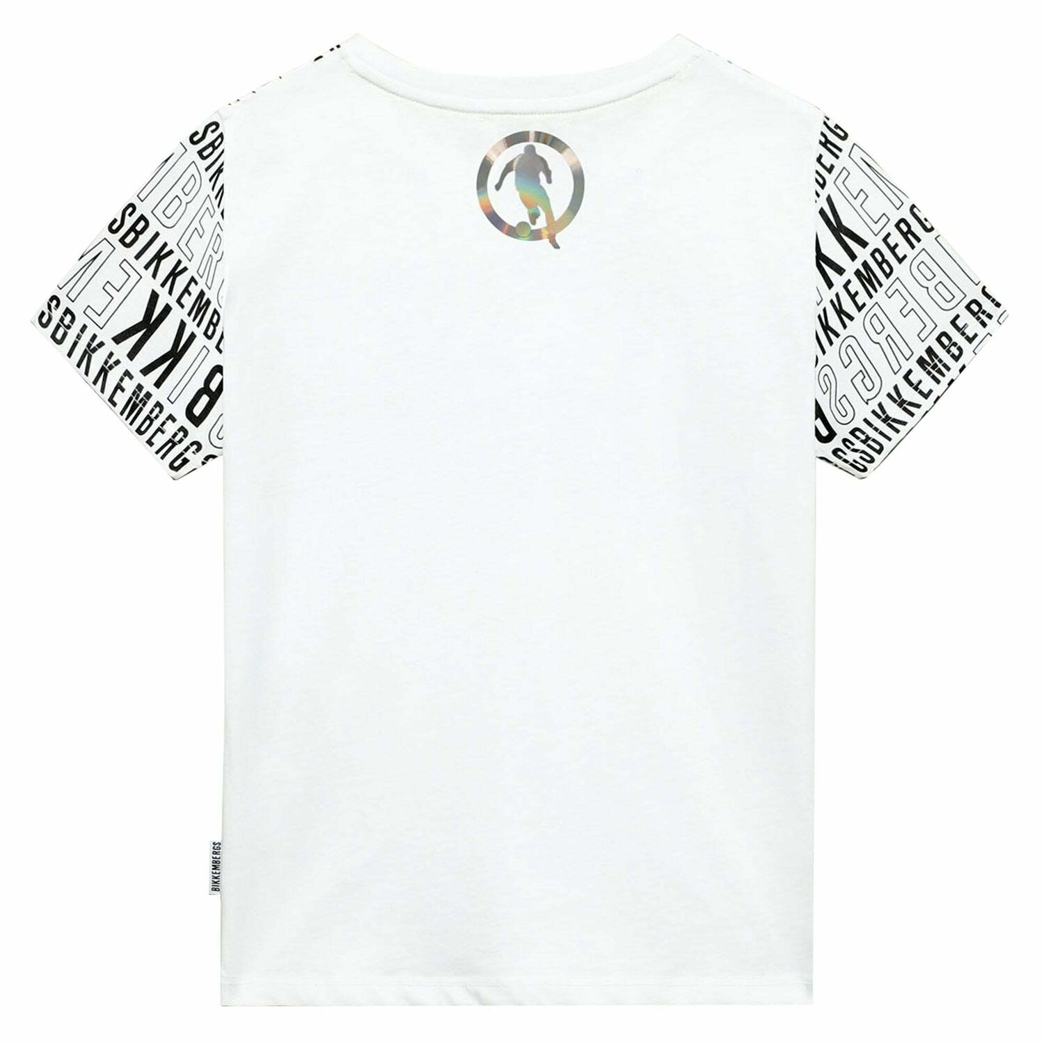 Boys White Logo T-Shirt, 1, hi-res image number null