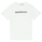 Boys White Logo T-Shirt, 2, hi-res