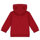 Younger Boys Red & Navy Blue Logo Tracksuit, 1, hi-res