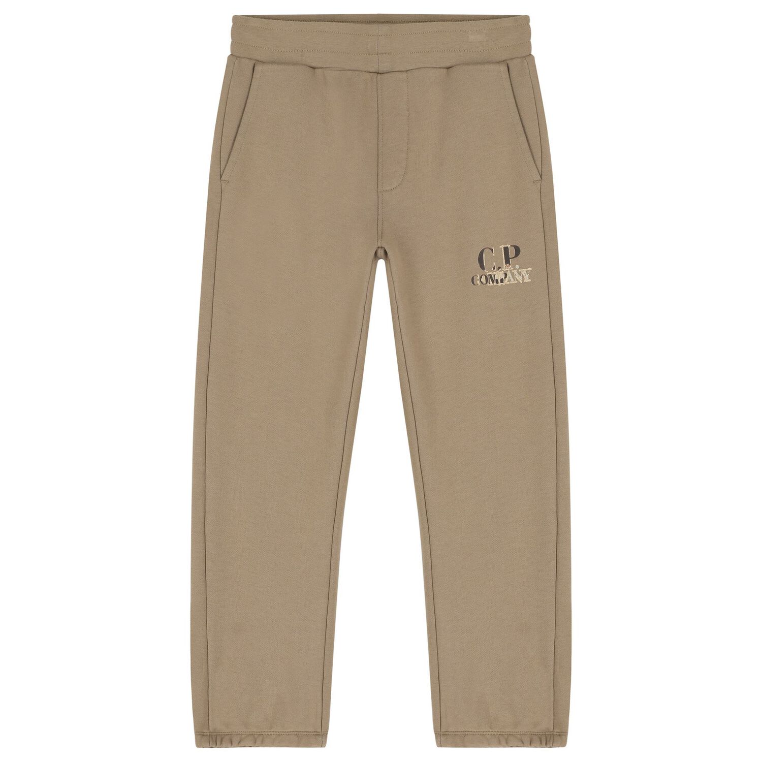 Boys Beige Logo Tracksuit , 1, hi-res