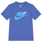 Boys Blue Logo Shorts Set, 3, hi-res