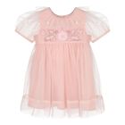 Baby Girls Pink Sequin Tulle Dress Set, 1, hi-res