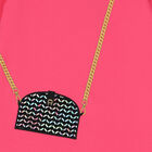 Girls Pink Logo Bag Dress, 1, hi-res