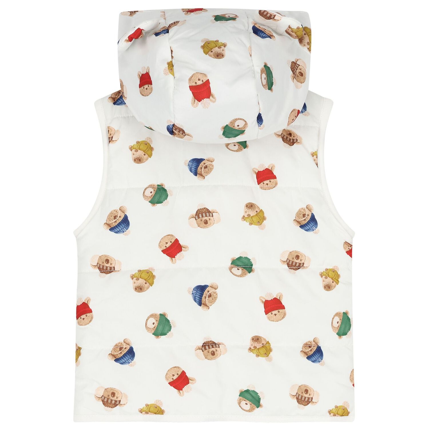 Baby Boys Ivory & Green Tracksuit (3 Piece), 1, hi-res