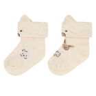 Ivory & Beige Baby Romper Gift Set, 3, hi-res