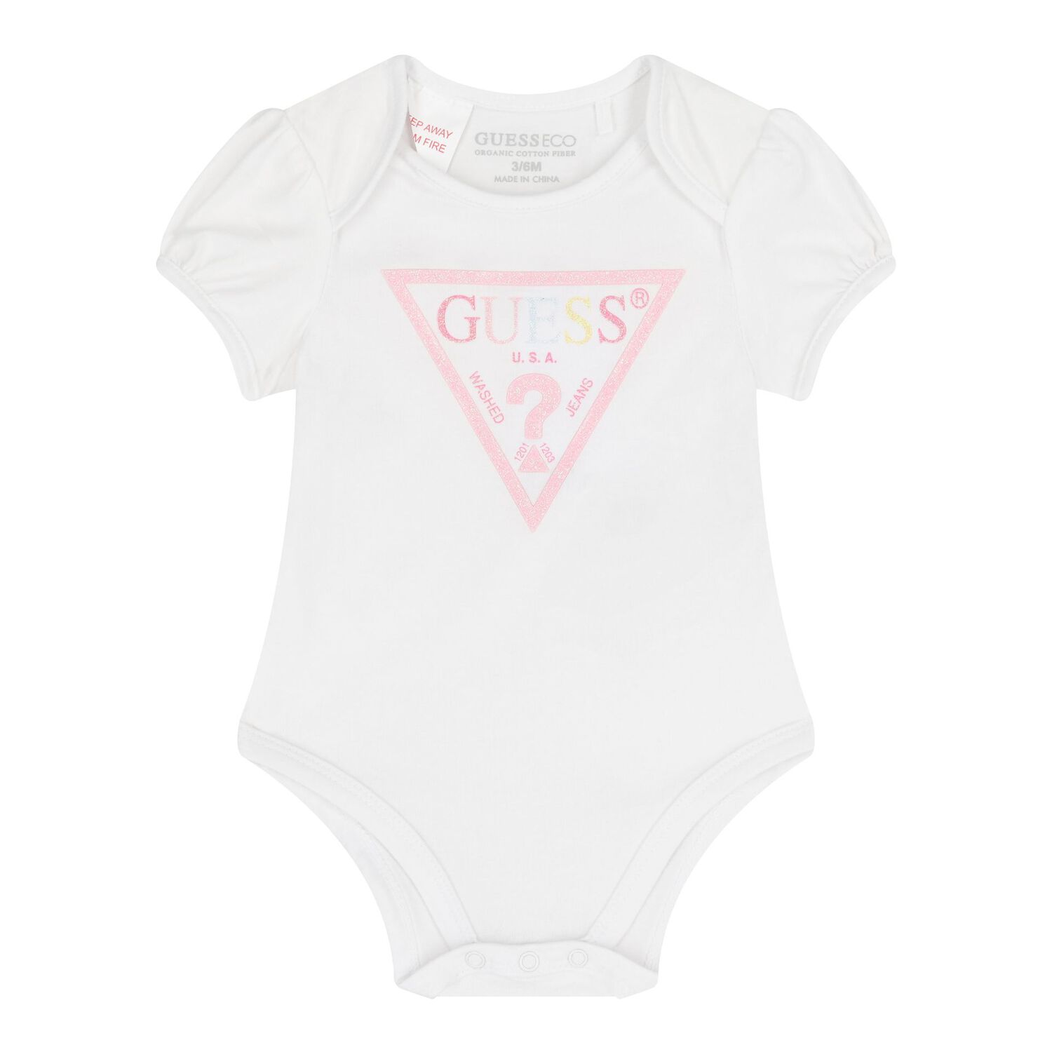 Baby Girls Pink & Blue Logo Tracksuit (3 Piece), 1, hi-res image number null