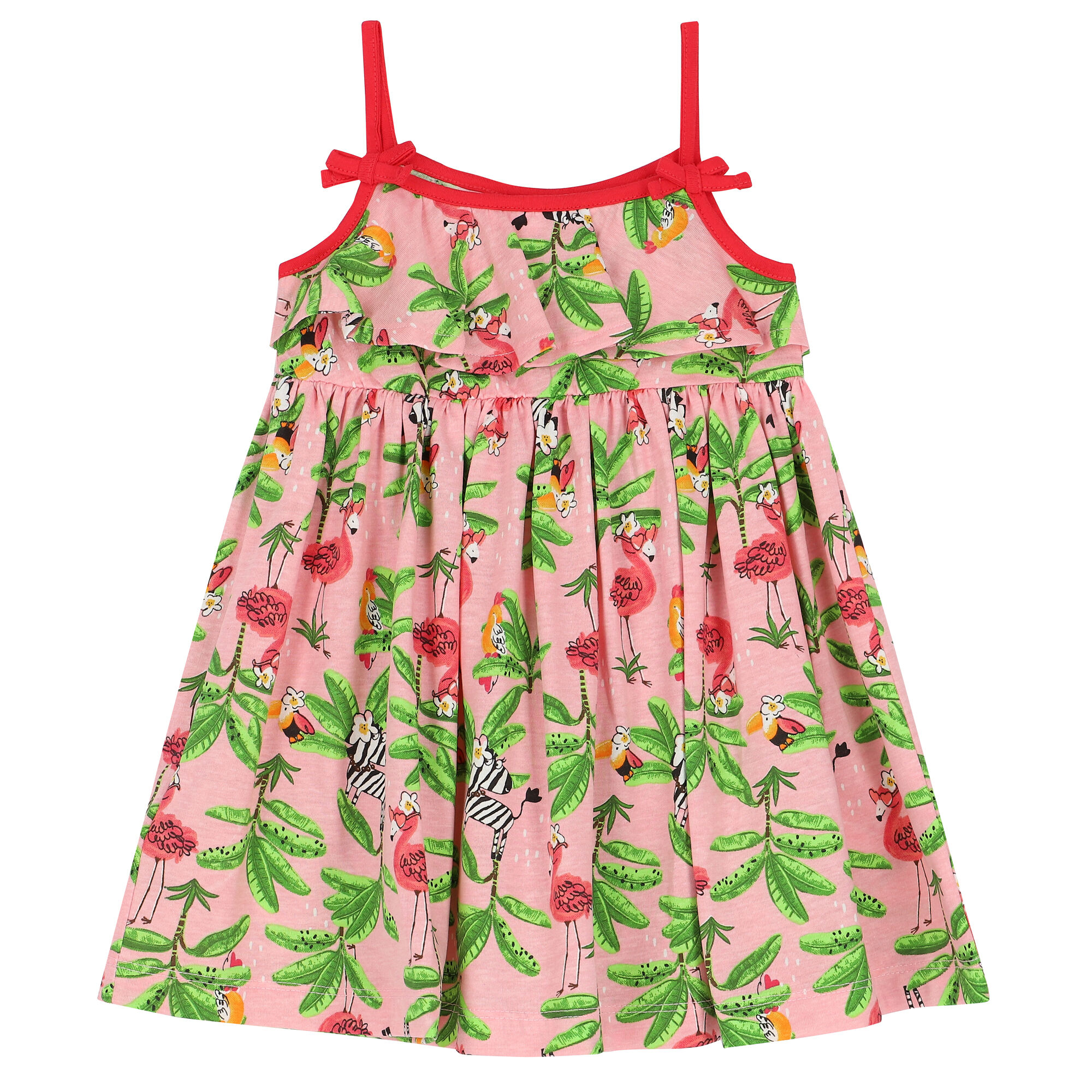 Mayoral flamingo shop dress