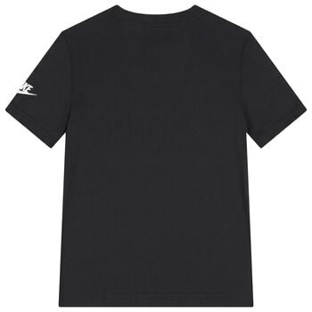 Boys Black Logo T-Shirt