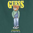 Boys Green Teddy Bear Logo Sweatshirt, 1, hi-res