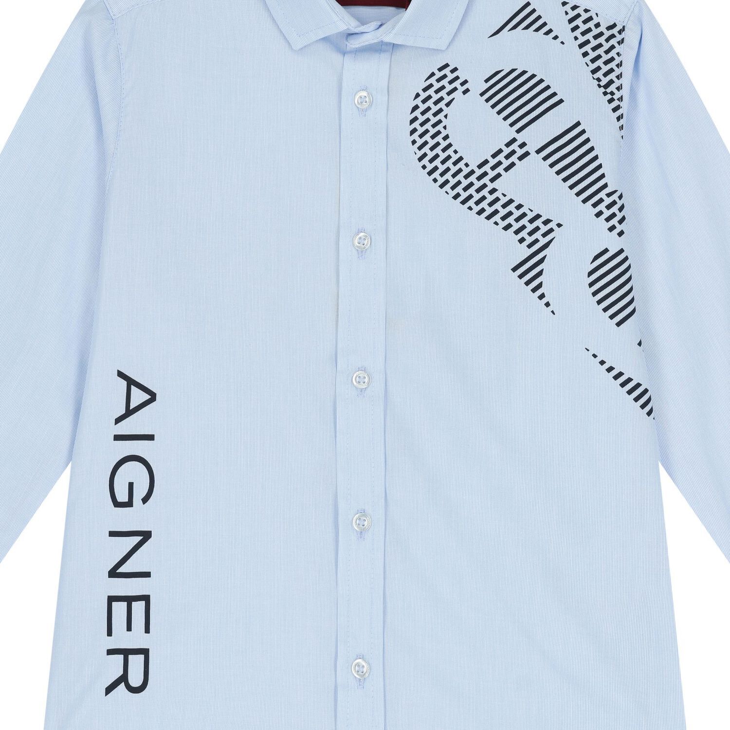 Boys Blue Logo Shirt, 1, hi-res image number null