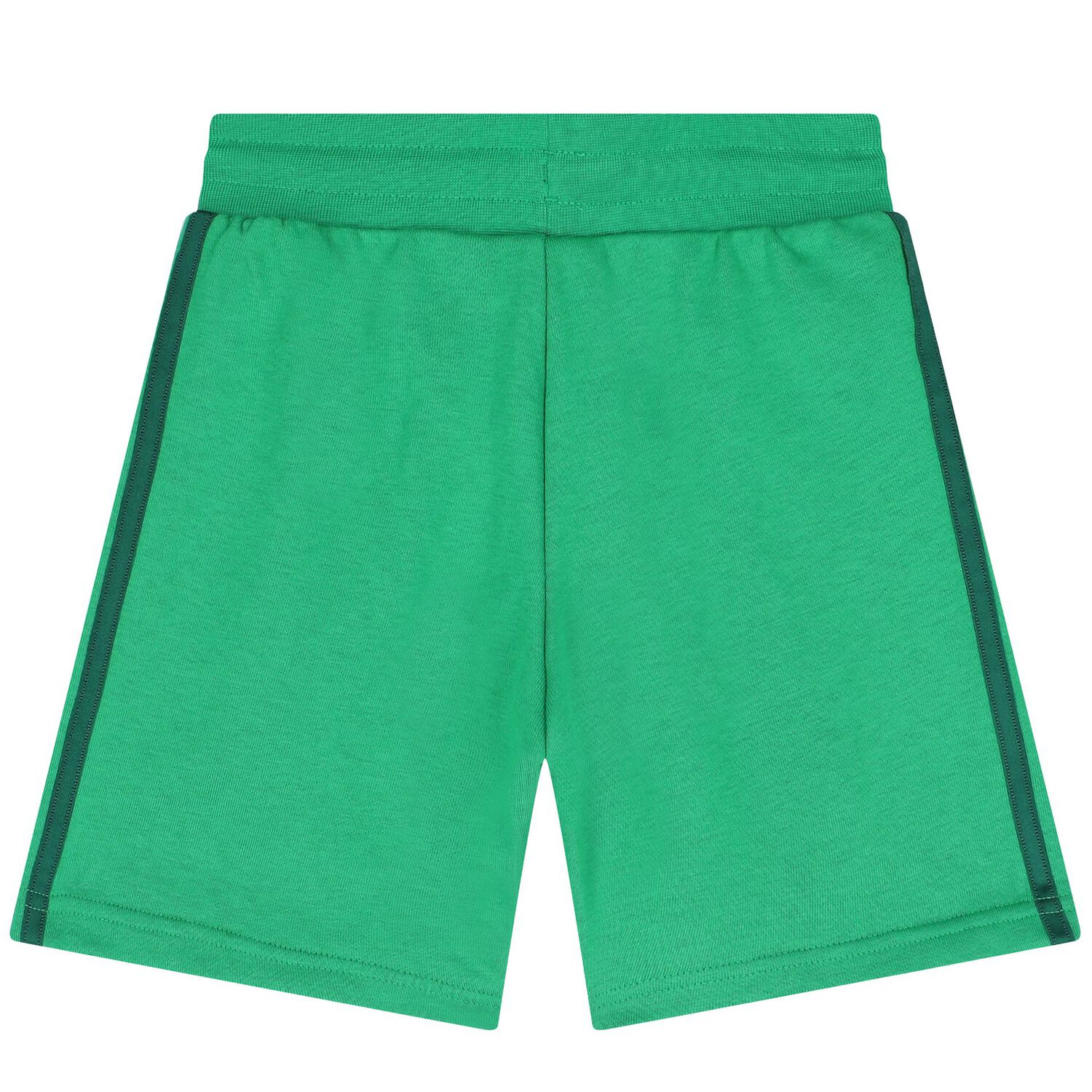 Grey & Green Logo Shorts Set, 1, hi-res