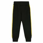 Boys Black Logo Joggers, 1, hi-res