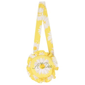 Girls Yellow Daisy Bag