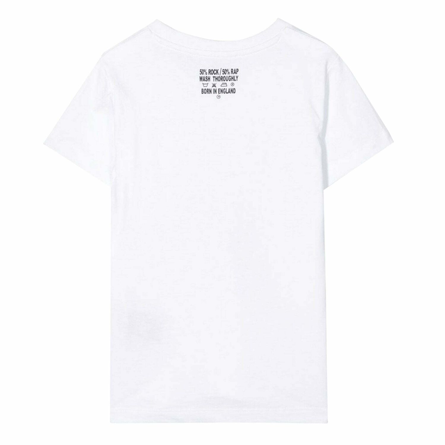 Boys White Logo T-Shirt, 1, hi-res