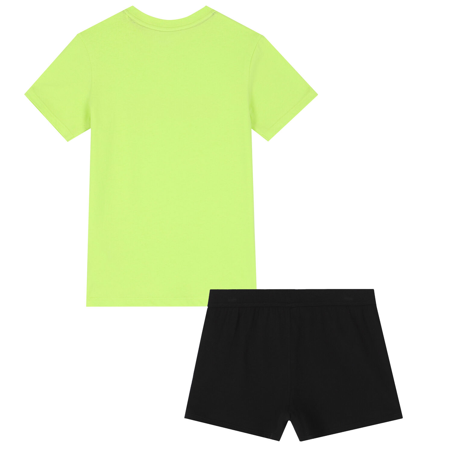 Boys Green & Black Logo Pyjamas, 1, hi-res